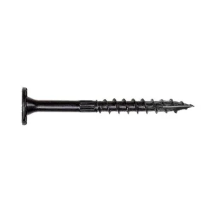 Outdoor Accents® Structural Wood Screw — .220 in. x 3.5 in. DB Coating, Black (50-Qty)