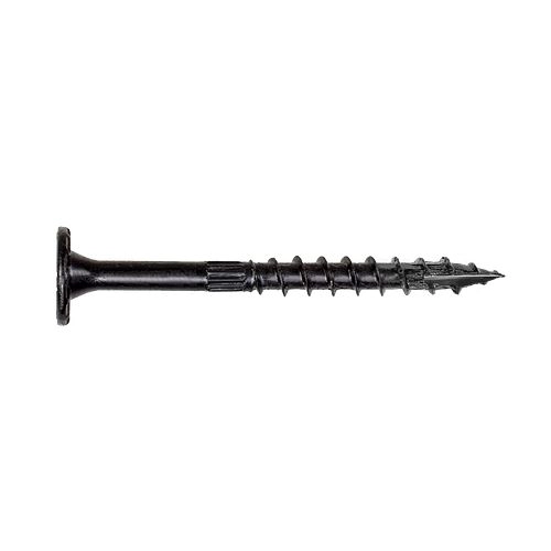 C_SDWS22312DBB_ProdPho_Pho_Prod_OutdoorAccents-StructuralWoodScrew_C0 Outdoor Accents® Structural Wood Screw — .220 in. x 3.5 in. DB Coating, Black (50-Qty)