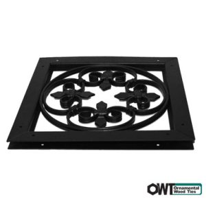 15¼" x 15¼" Scroll Ornament Gate Accent