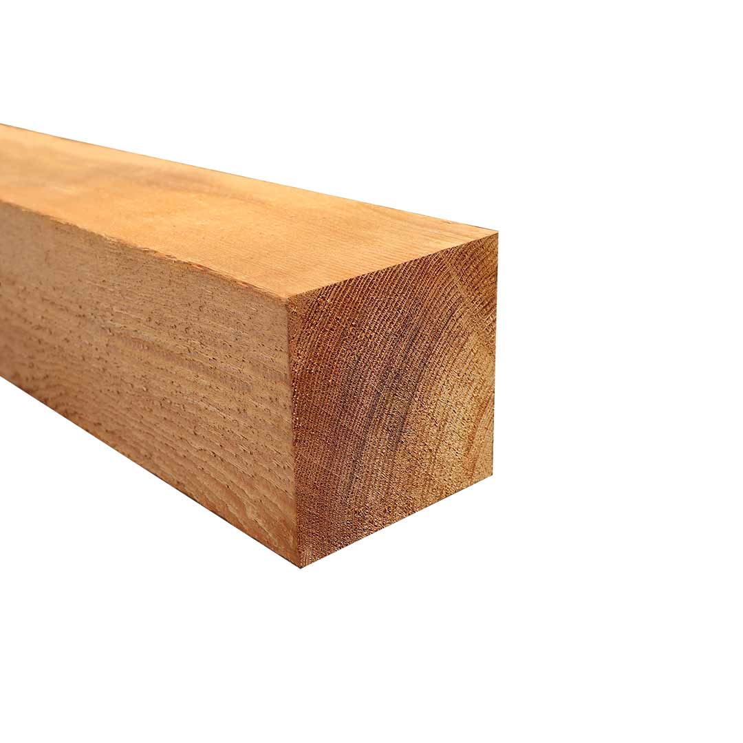 Builder Grade 8" x 8" Western Red Cedar Timbers Photo of Builder Grade 8" x 8" Western Red Cedar Timbers