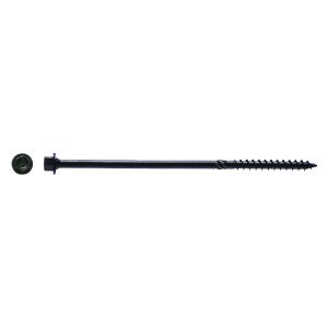 #14 x 6" Hex Head Black Log Screw