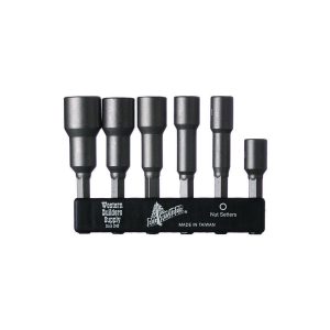 6 Piece Nut Setter Variety-Pack w/ Reusable Holder