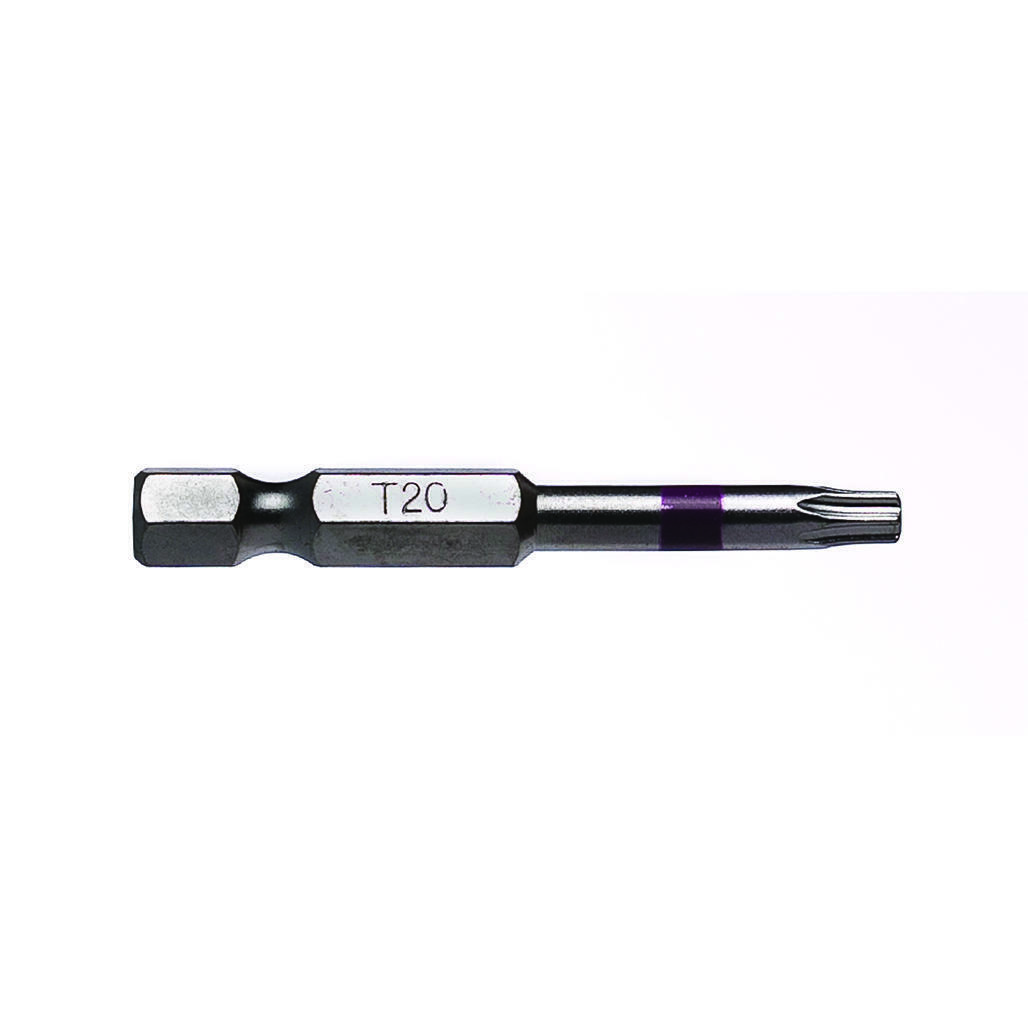 T20 x 2" Star Drive Power Bit 1 T20 x 2" Star Drive Power Bit