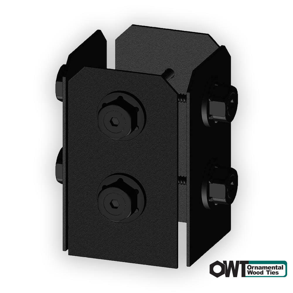 4"x4" Faux Post Base Plates - IW 1 4"x4" Faux Post Base Plates - IW