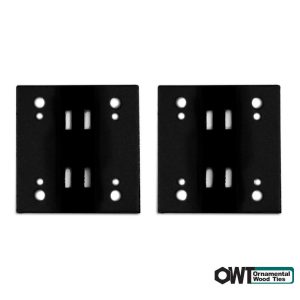 6" Butt Joint Flush Plate Connectors (2PK)