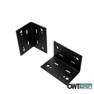 6" Flush Inside 90 Plate Connector Truss Ties (2PK)