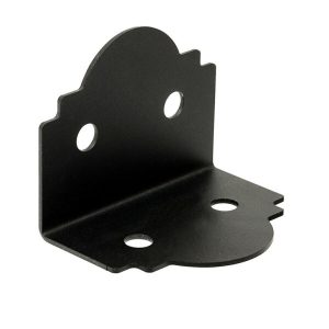 Outdoor Accents® Mission Collection® ZMAX®, Black Powder-Coated 6 x 90° Angle