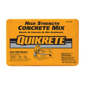 QUIKRETE® Concrete Mix (No. 1101), 80 lbs