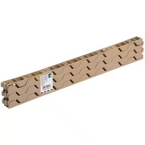 PALRAM SUNTUF 24" Lg Universal Horizontal Plastic Closure Strip - Poly Attachment - 6 Pack