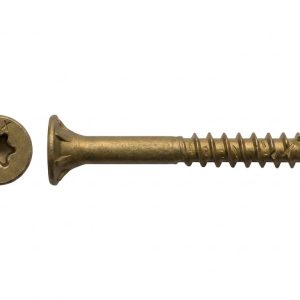 #9 x 1-1/2" BTX Bronze T25 Flathead Screws